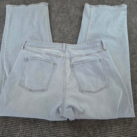 Old Navy Denim - Old Navy Women's High Rise Wow Wide Leg Size 14 Denim Blue Jeans